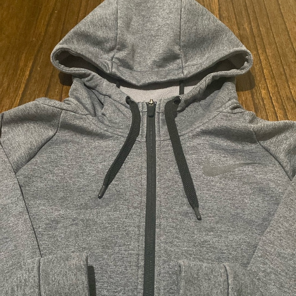 Nike Sportswear Tech Fleece Full-Zip Hoodie. Men’s Medium. Unisex. Charcoal Gray